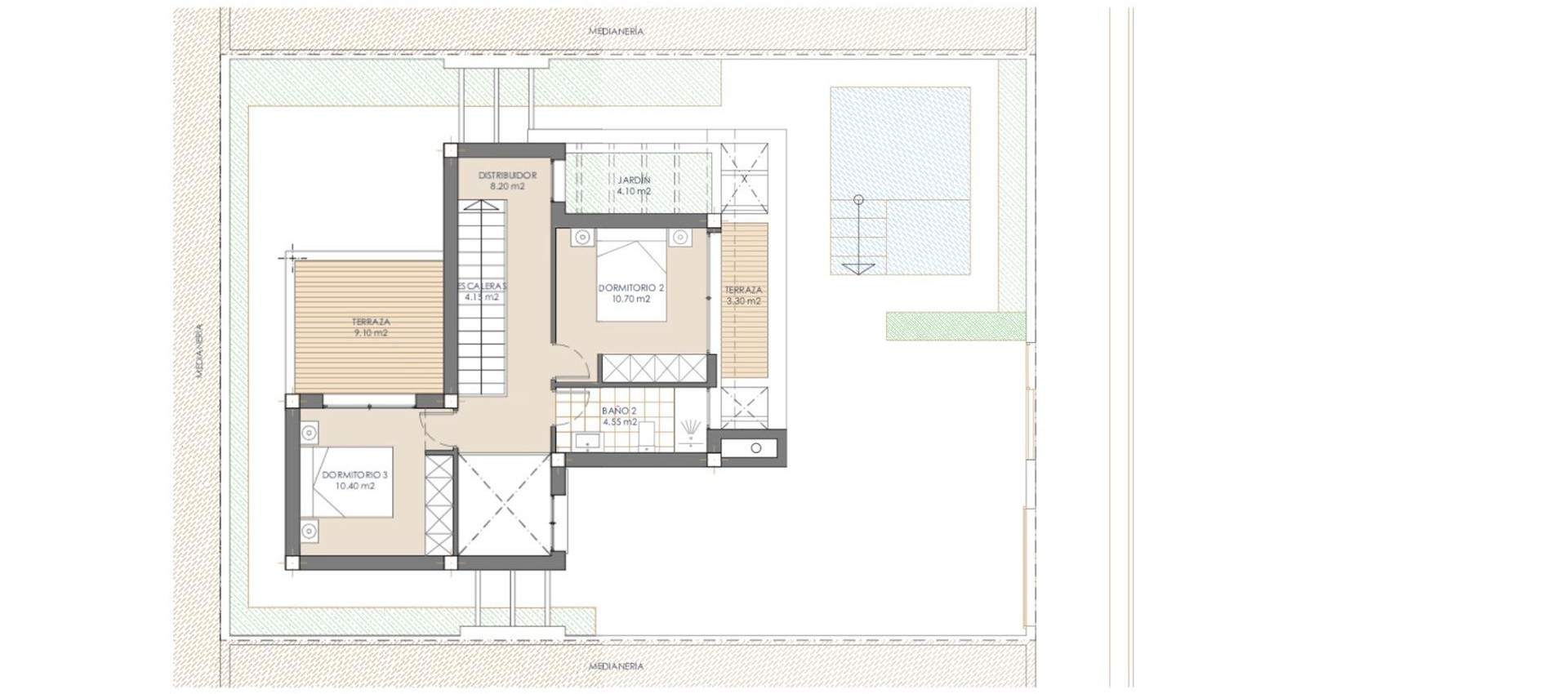 Nueva construcción  - Villa - San Juan de los Terreros - Las Mimosas