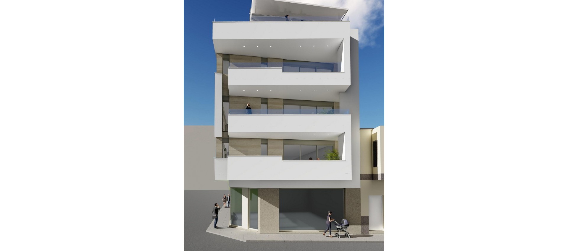 Nouvelle construction - Attique - Torrevieja - Playa del Cura