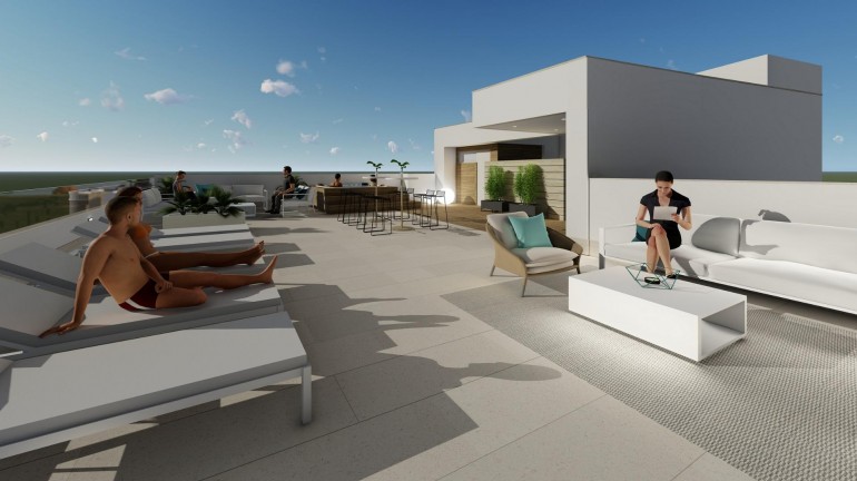 Nouvelle construction - Attique - Torrevieja - Playa del Cura