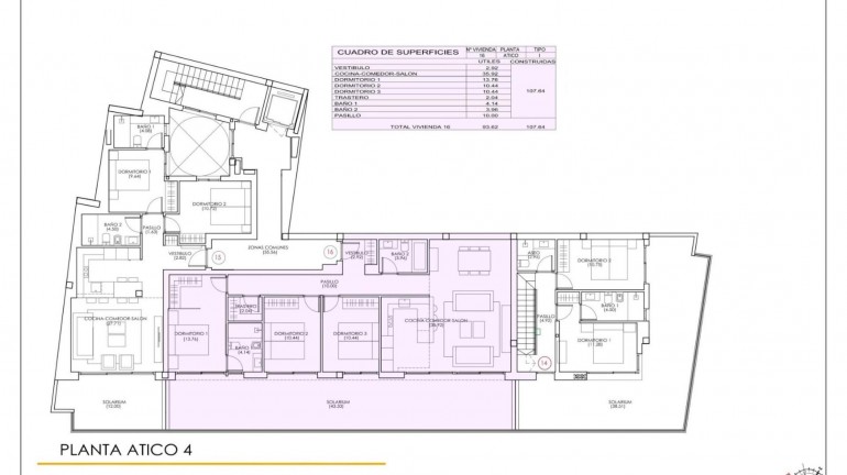 Nouvelle construction - Attique - Torrevieja - Playa del Cura