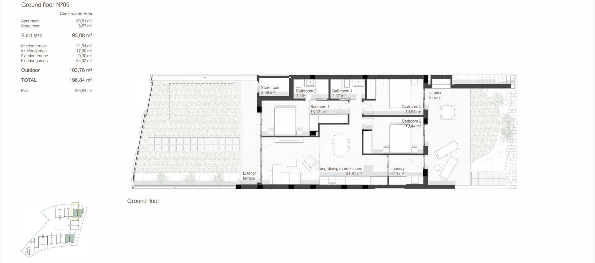 Nueva construcción  - Bungalow - San Javier - Roda Golf