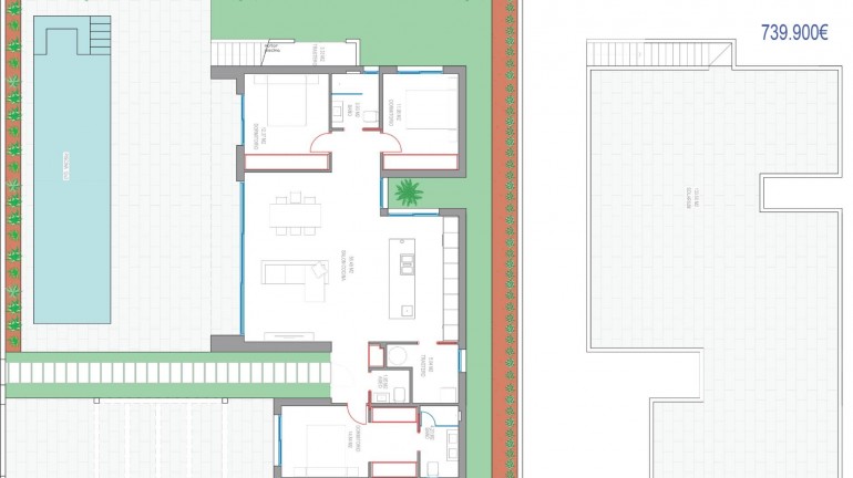 New Build - Villa - Los Alcazares - Serena Golf