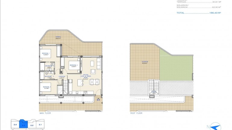 Nueva construcción  - Ático - Los Alcazares - Serena Golf