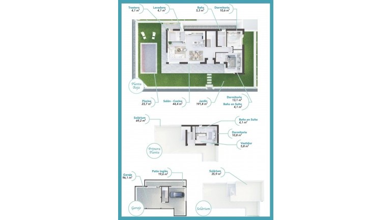 Nueva construcción  - Villa - Los Alcazares - Serena Golf