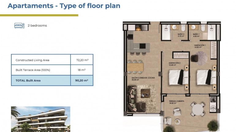 New Build - Apartment / flat - Orihuela Costa - Punta Prima