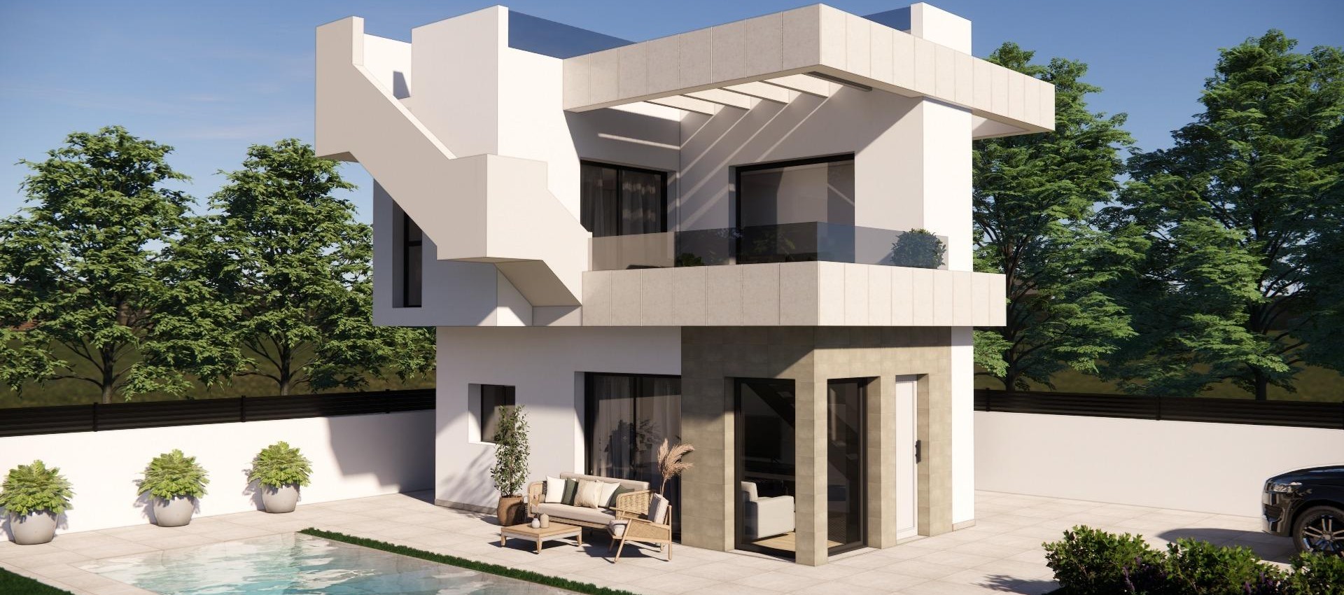 Nueva construcción  - Villa - Los Montesinos - La Herrada