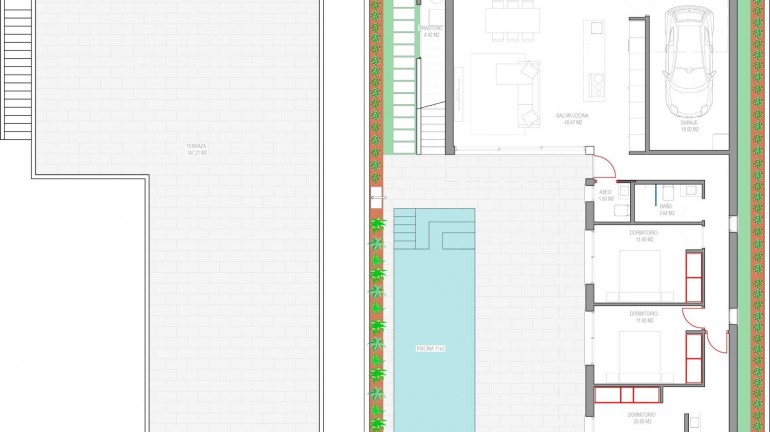 Nouvelle construction - Villa - Los Alcazares - Serena Golf