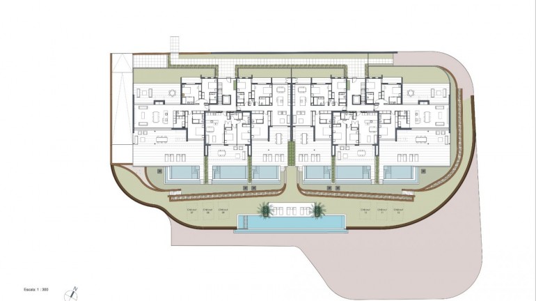 New Build - Penthouse Penthouse - Orihuela - Las Colinas Golf