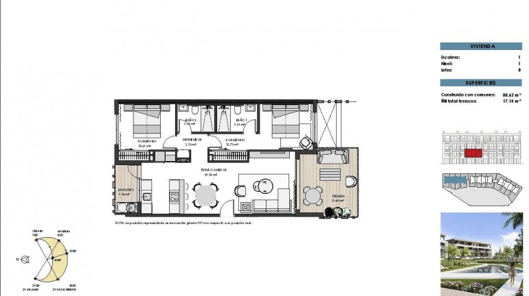 New Build - Apartment / flat - Torre Pacheco - Santa Rosalía