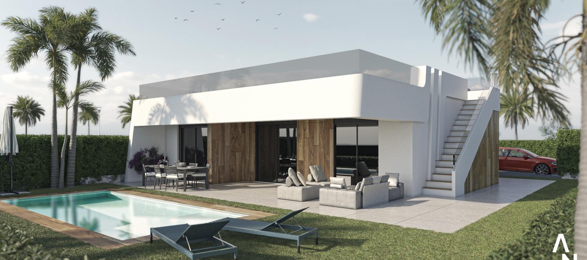 New Build - Villa - Alhama De Murcia - Condado De Alhama