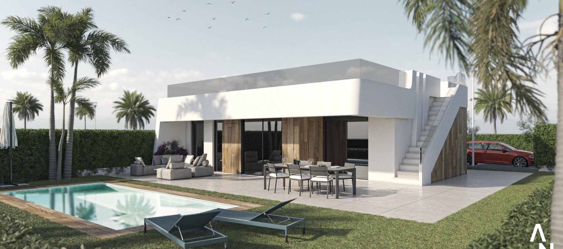 New Build - Villa - Alhama De Murcia - Condado De Alhama