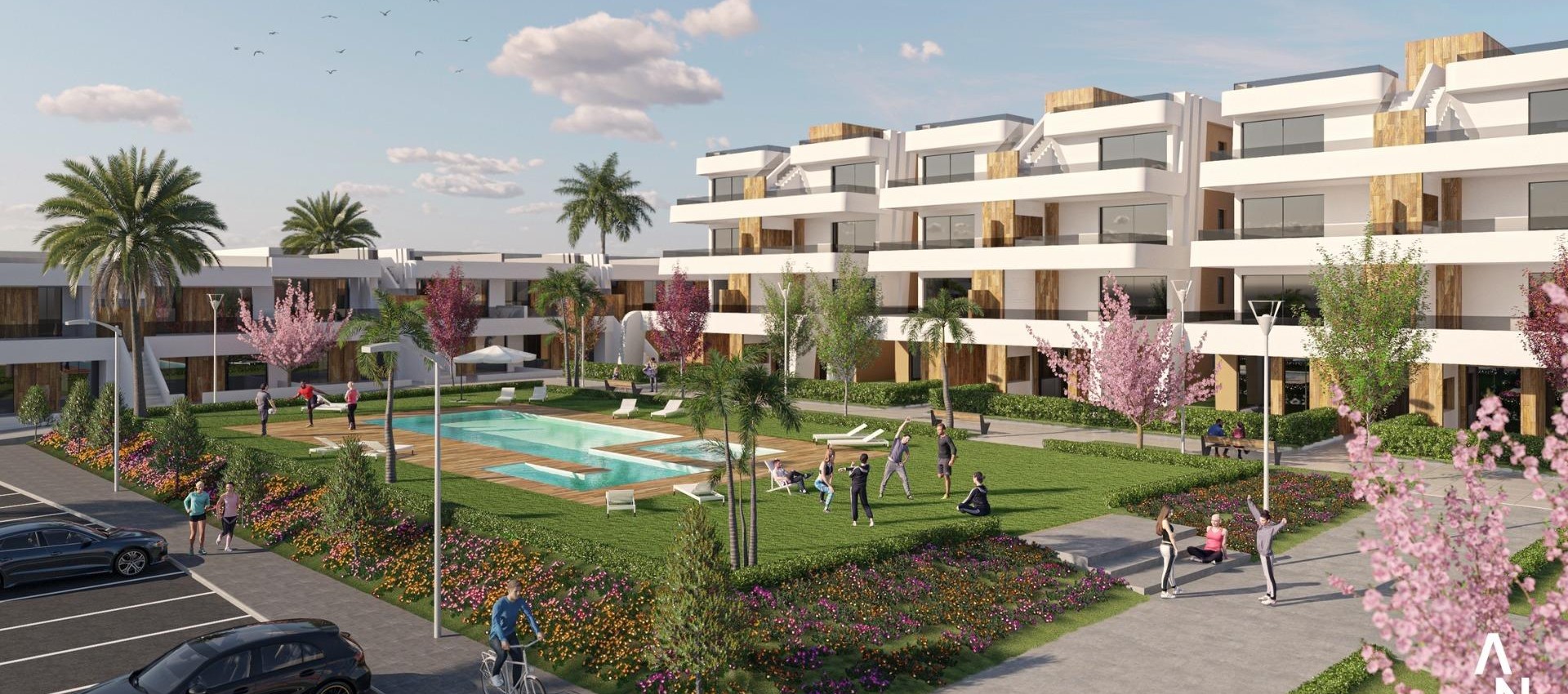 New Build - Apartment / flat - Alhama De Murcia - Condado De Alhama