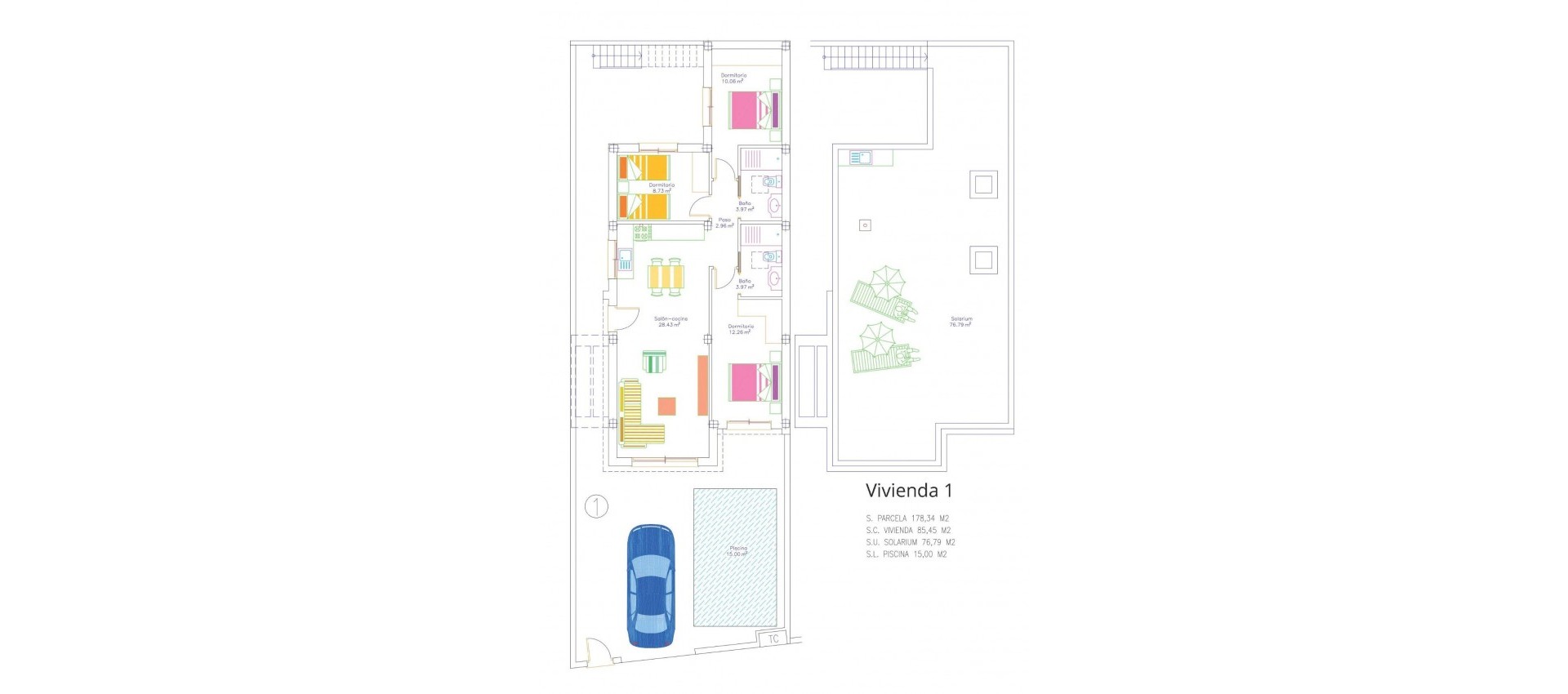 New Build - Villa - San Javier - pueblo