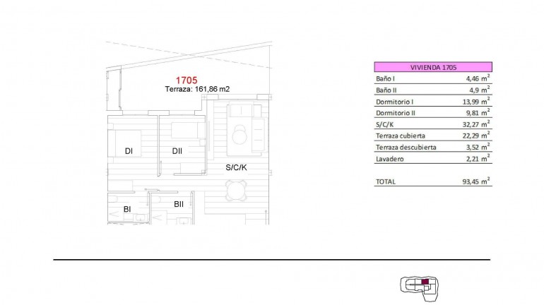 New Build - Penthouse - San Miguel de Salinas - Pueblo