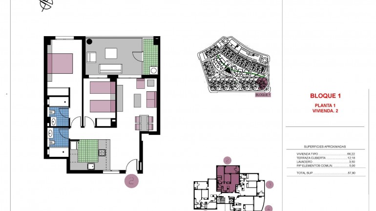 New Build - Apartment / flat - Pilar de la Horadada - Mil Palmeras