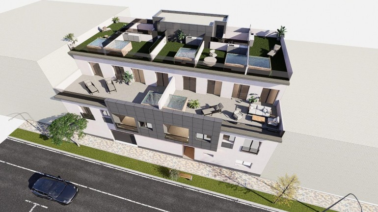 New Build - Penthouse - Pilar de la Horadada - pueblo