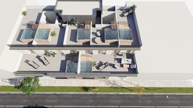 New Build - Penthouse - Pilar de la Horadada - pueblo