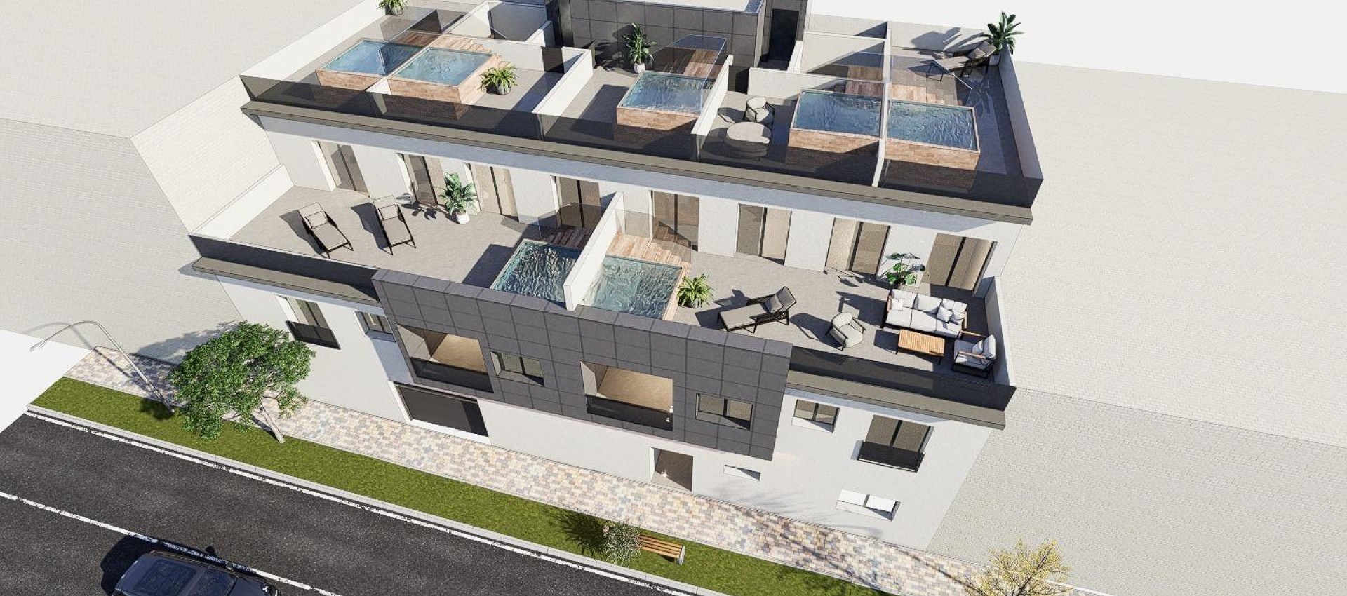 New Build - Penthouse - Pilar de la Horadada - pueblo