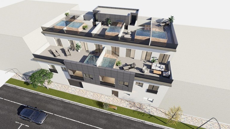 New Build - Penthouse - Pilar de la Horadada - pueblo