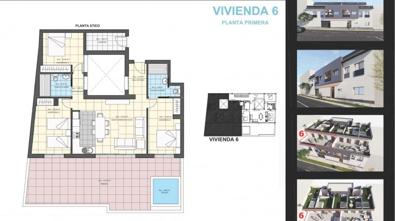 New Build - Penthouse - Pilar de la Horadada - pueblo