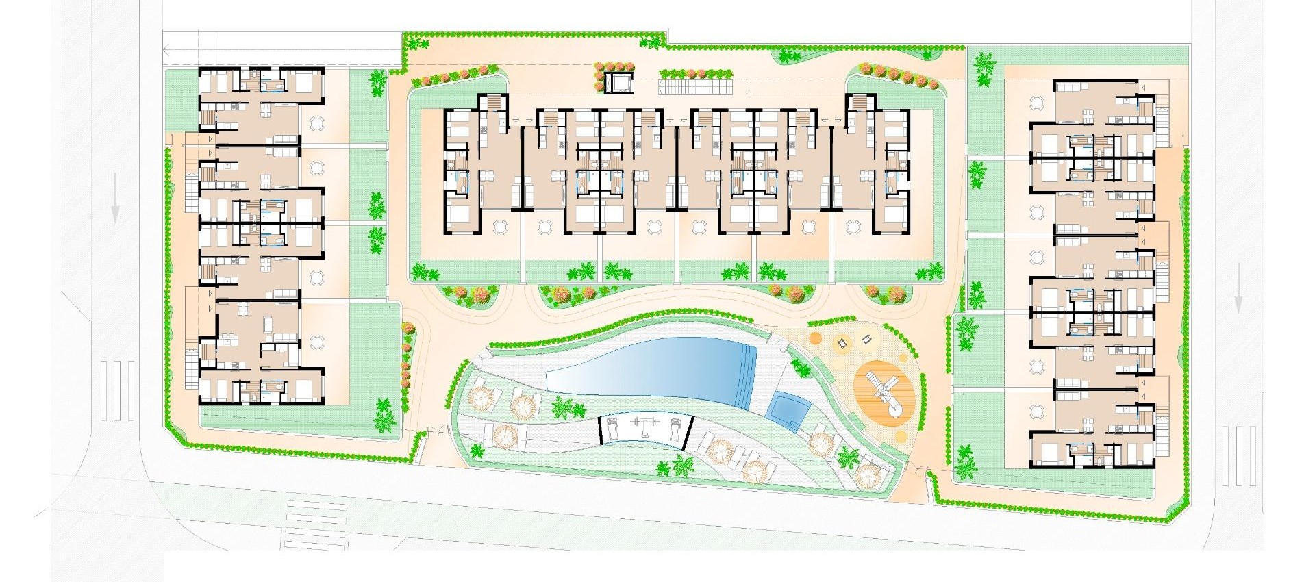 Nueva construcción  - Bungalow - Pilar de la Horadada - Polideportivo