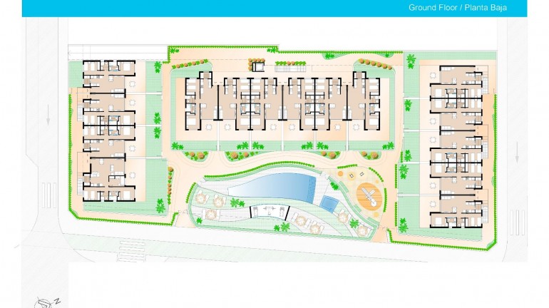 Nueva construcción  - Bungalow - Pilar de la Horadada - Polideportivo