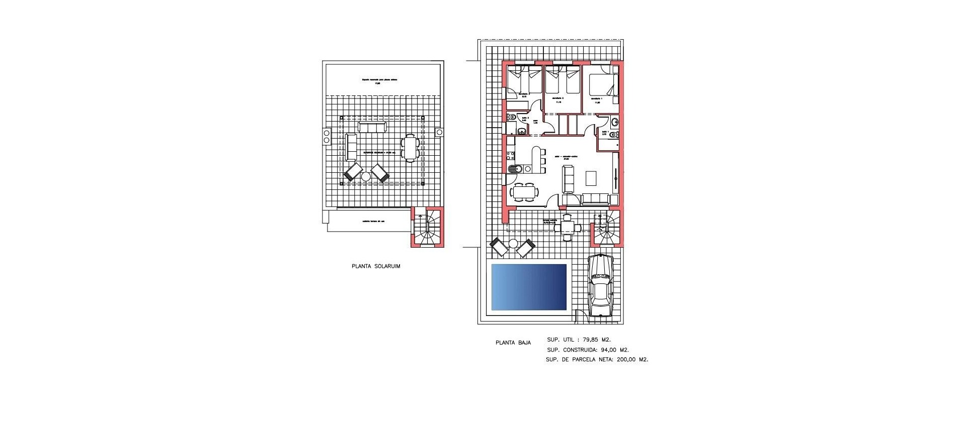 Nouvelle construction - Villa - Fuente Álamo - La Pinilla