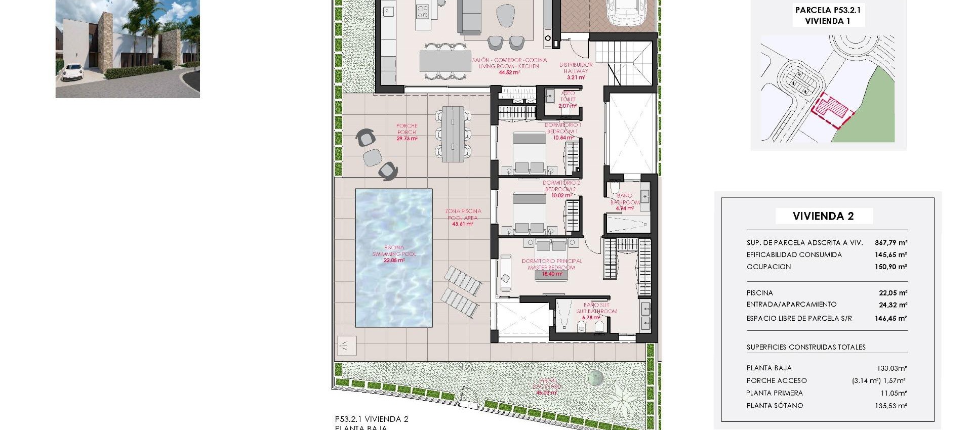 Nueva construcción  - Villa - Torre Pacheco - Santa Rosalía