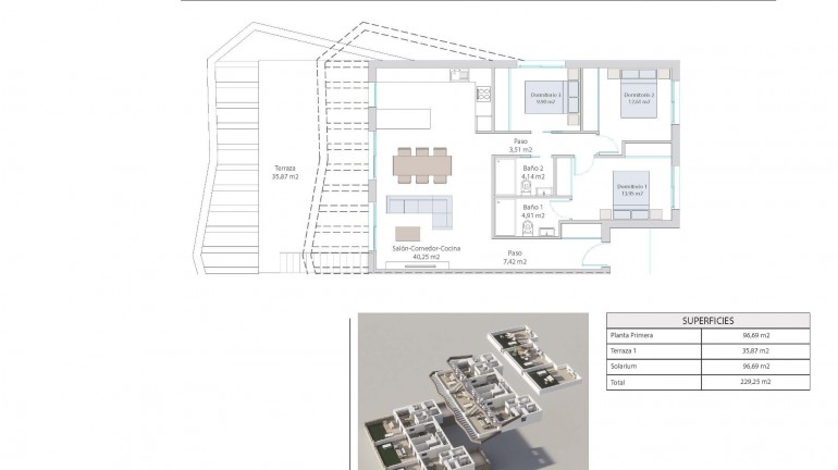 New Build - Bungalow - Finestrat - Balcón De Finestrat