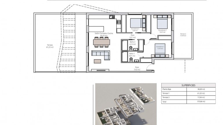 New Build - Bungalow - Finestrat - Balcón De Finestrat