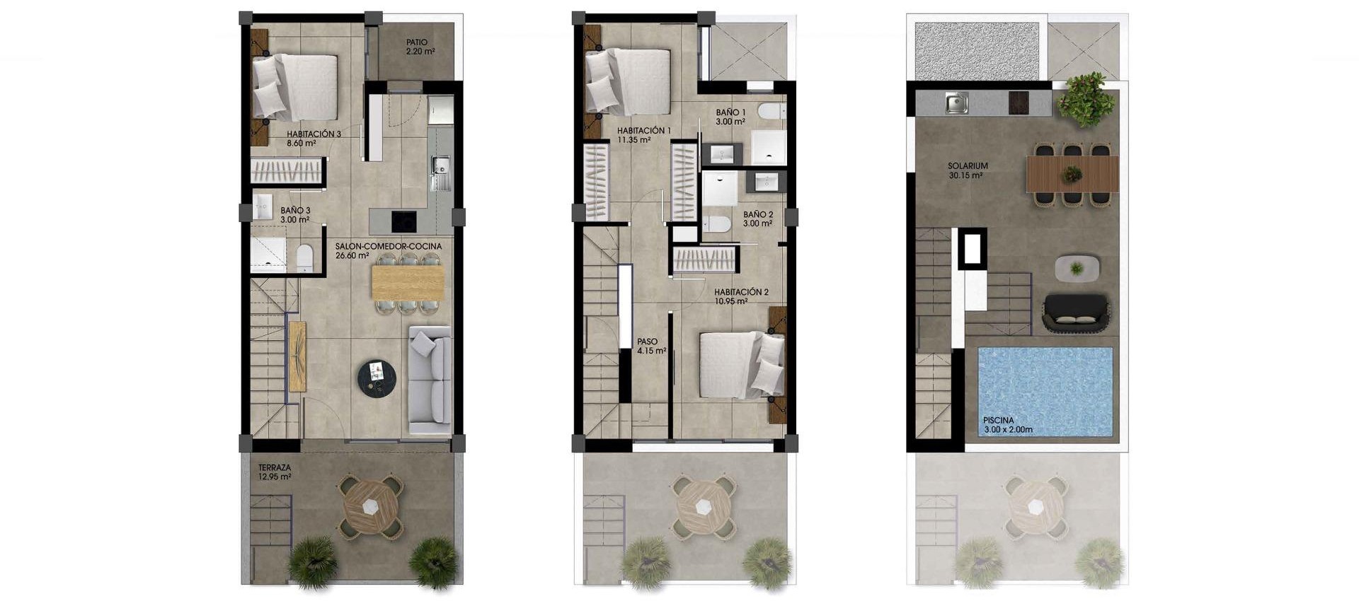 New Build - Town House - Dolores - Sector 2