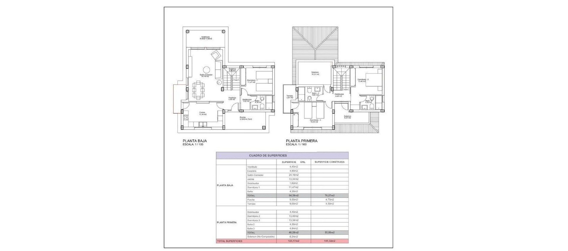 Nouvelle construction - Villa - Lorca - Purias