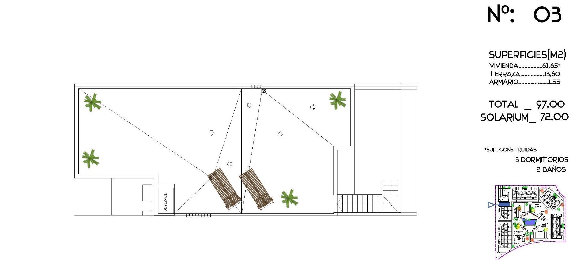 Nouvelle construction - Attique - Guardamar del Segura - El Raso