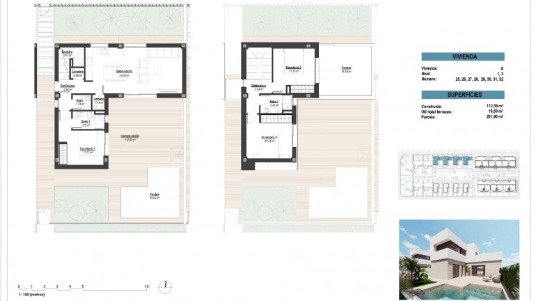 New Build - Villa - Los Alcazares - Serena Golf