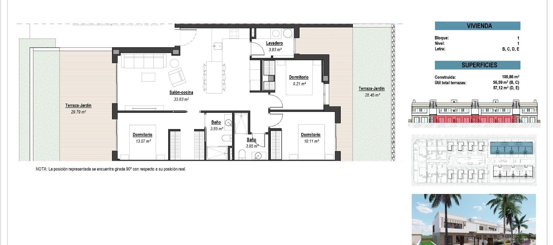 Nueva construcción  - Bungalow - Los Alcazares - Serena Golf