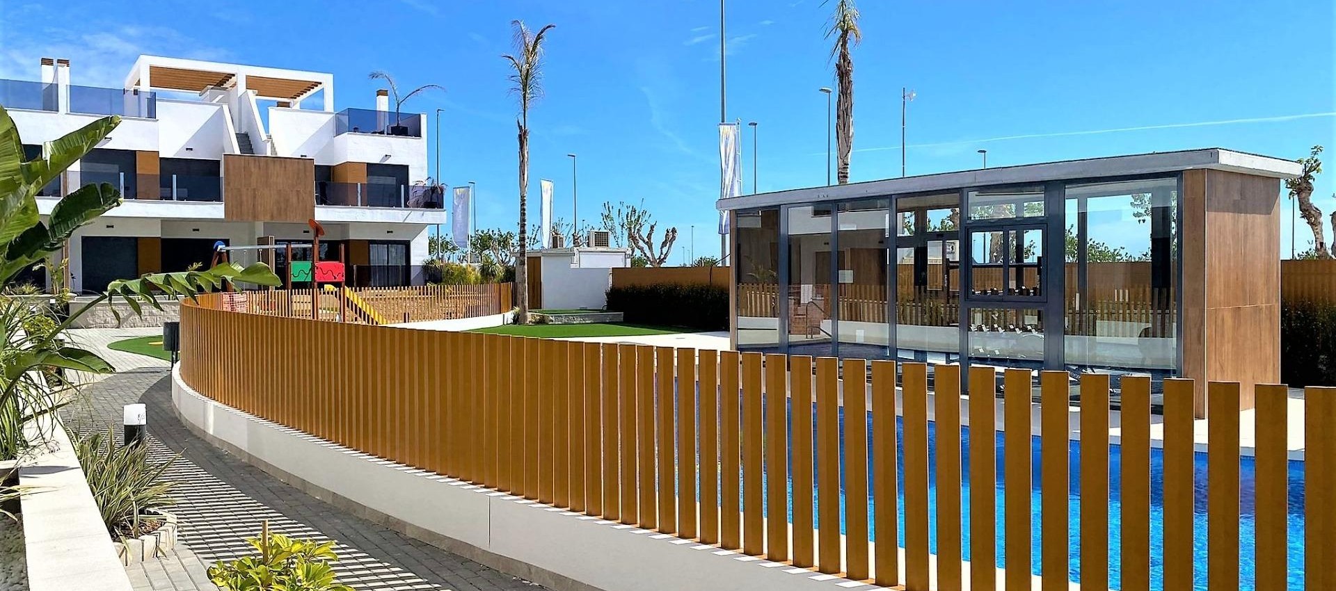 New Build - Bungalow - Pilar de la Horadada - Polideportivo