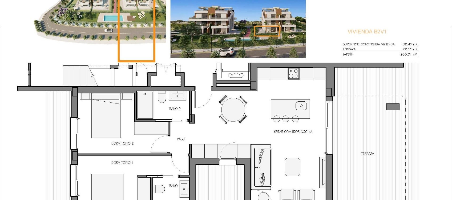 New Build - Apartment / flat - Fuente Álamo - Hacienda del Alamo