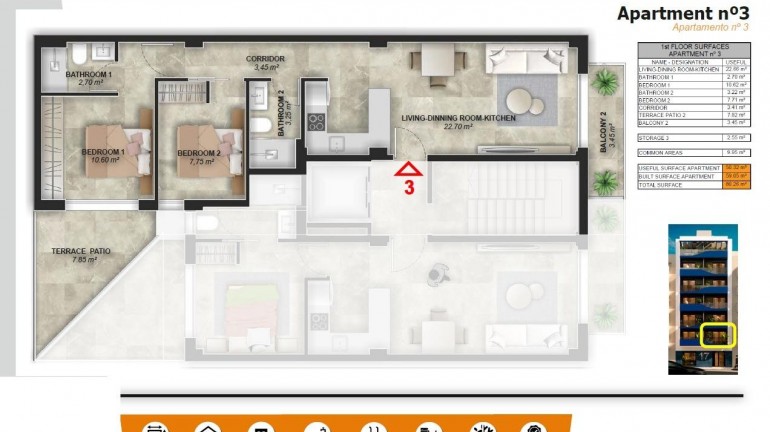 New Build - Apartment / flat - Torrevieja - Playa del Acequión