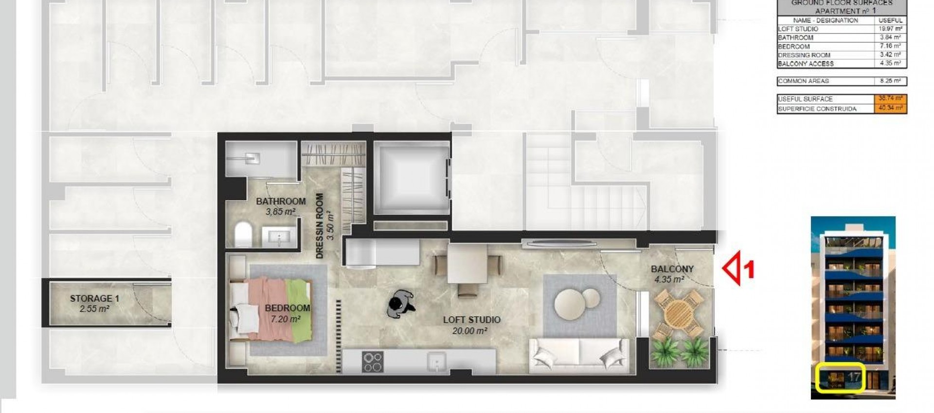Nouvelle construction - Appartement - Torrevieja - Playa del Acequión