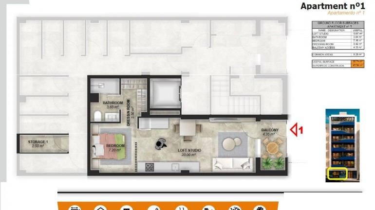 Nouvelle construction - Appartement - Torrevieja - Playa del Acequión