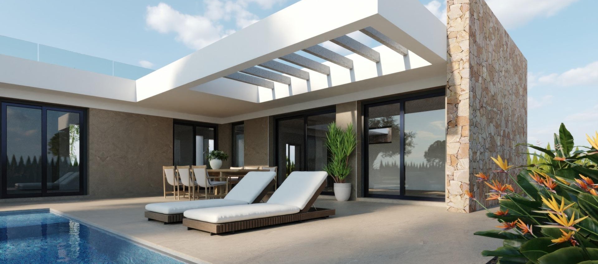 Nueva construcción  - Villa - Fuente Álamo - Hacienda del Alamo