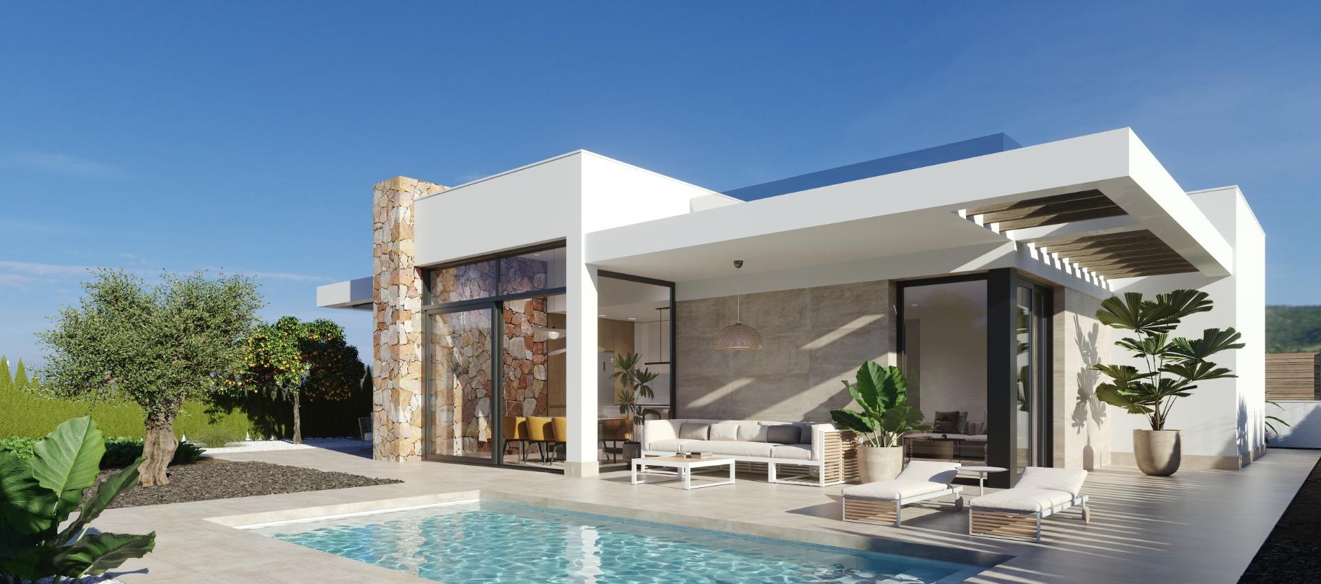 Nueva construcción  - Villa - Fuente Álamo - Hacienda del Alamo