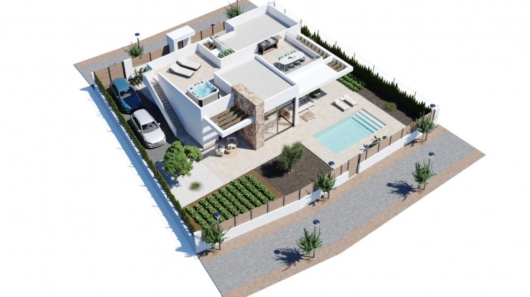 Nueva construcción  - Villa - Fuente Álamo - Hacienda del Alamo