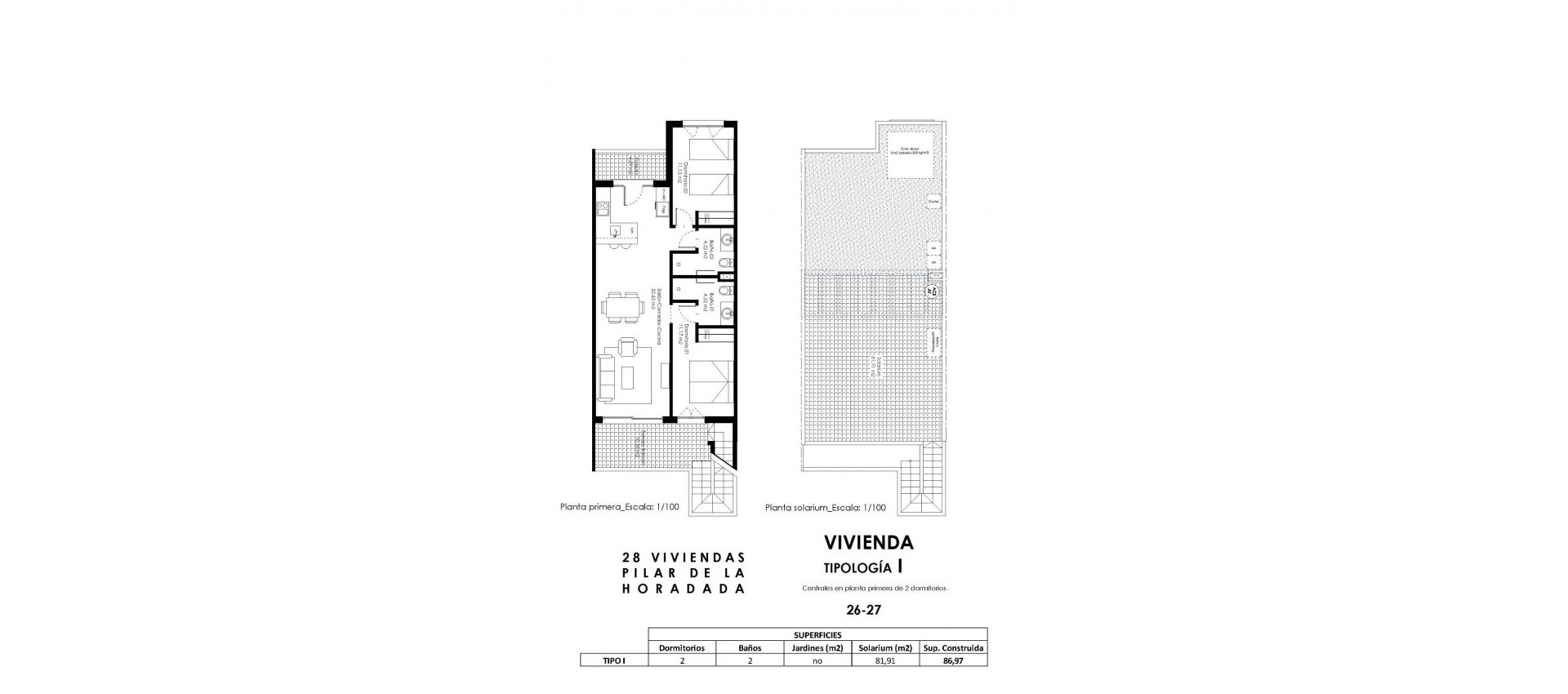 Nueva construcción  - Bungalow - Pilar de la Horadada - pueblo