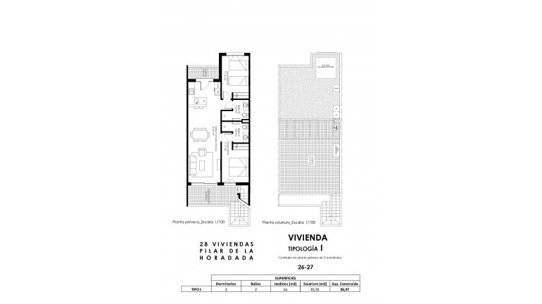 Nueva construcción  - Bungalow - Pilar de la Horadada - pueblo