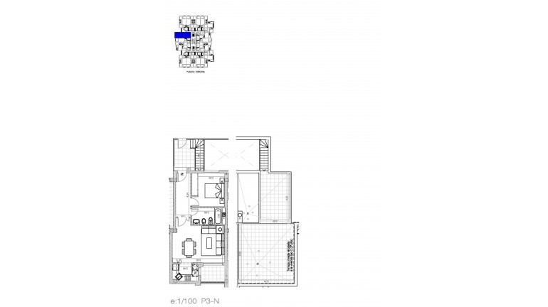 Nouvelle construction - Attique - Orihuela Costa - Lomas De Cabo Roig