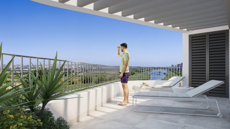 Nouvelle construction - Attique - Guardamar del Segura - Avenida del Puerto