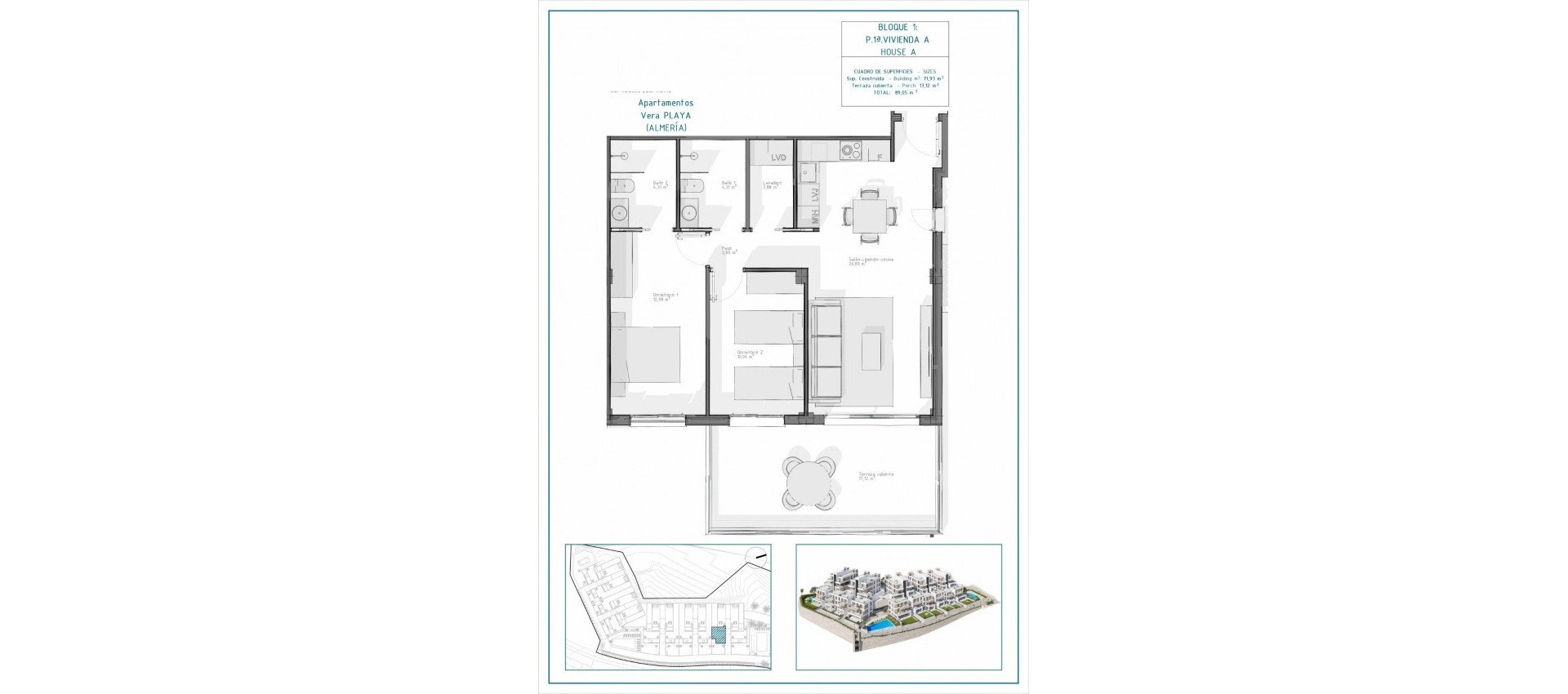Nueva construcción  - Apartamento / piso - Vera - Pueblo Salinas