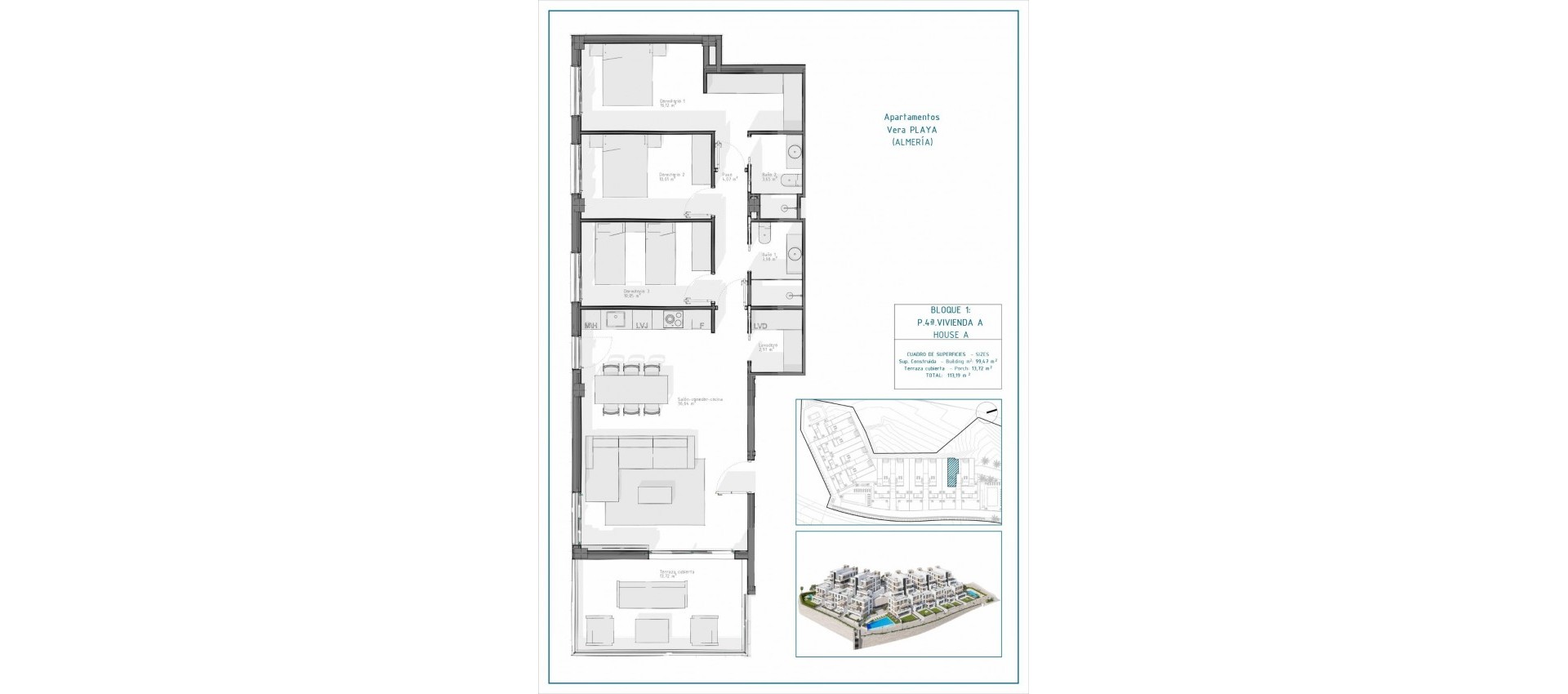 Nueva construcción  - Apartamento / piso - Vera - Pueblo Salinas