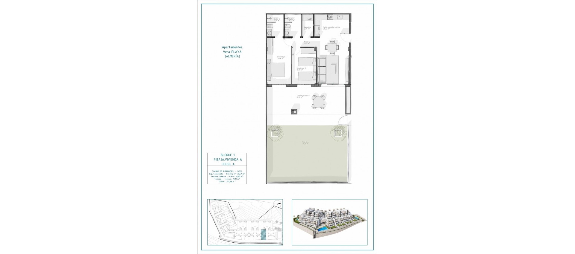 Nueva construcción  - Apartamento / piso - Vera - Pueblo Salinas